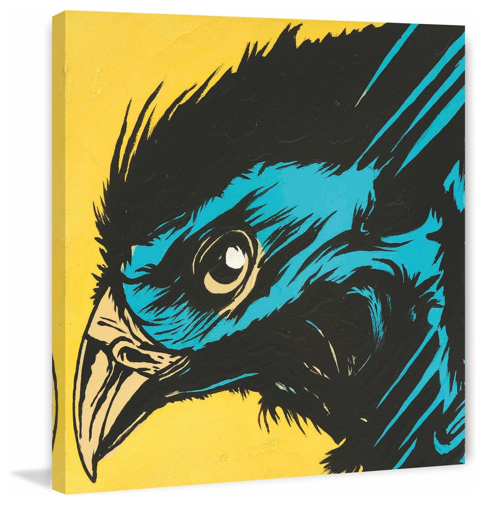 "Raven 1" Print on Canvas