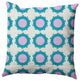 Pan Bubbles Decorative Throw Pillow, Lilac, 20"x20"