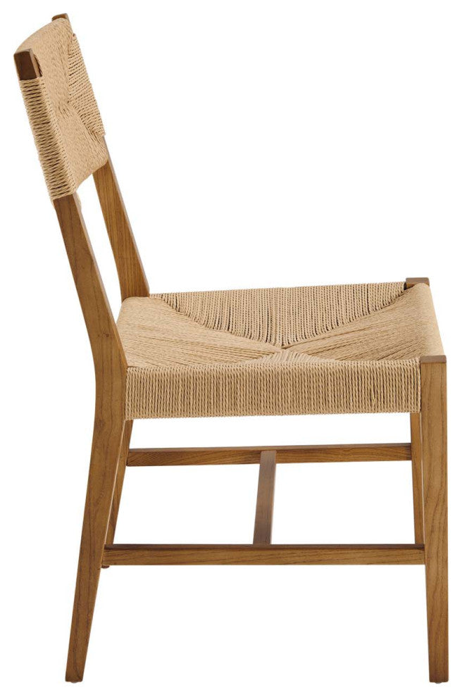 Bodie Wood Dining Chair, Natural Natural