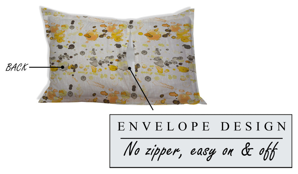 Citronelle Reversible Organic Cotton Sham, Set of 2