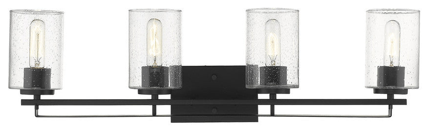 Orella 4-Light Matte Black Sconce