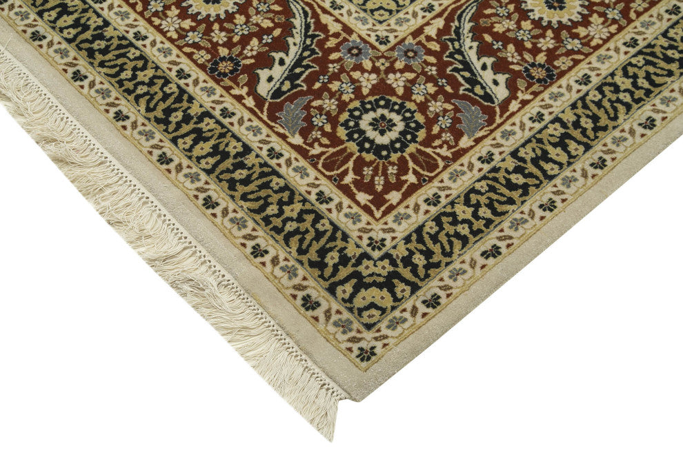 Rug N Carpet - Handmade Oriental 12' 3" x 14' 11" Oversize Oushak Area Rug