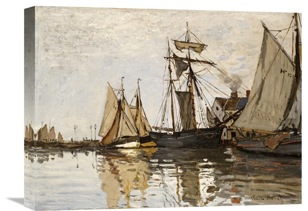 "The Port of Honfleur" Artwork, 22" x 16"