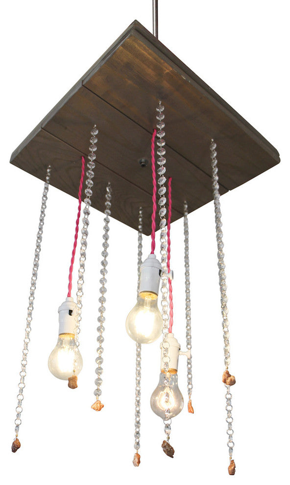 Jaipur Double Pendant Fixture, 12"