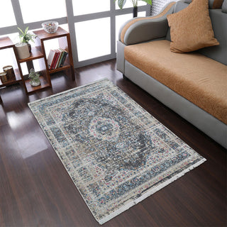MACHINE MADE POLYESTER AREA RUGS  -Multicolor, Oriental ,Rugs for Living Room