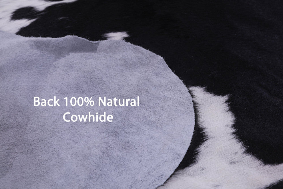Natural Cowhide Rug 6' 11" X 5' 11" C2418