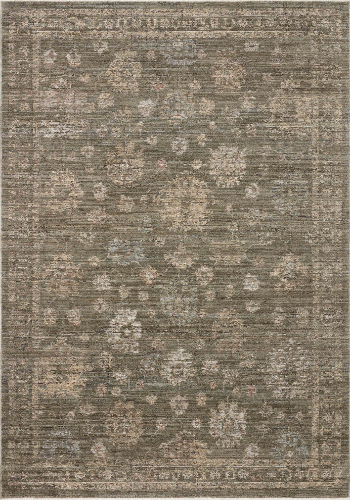 Loloi Priscilla Olive / Sand 3'-6" x 5'-3" Accent Rug