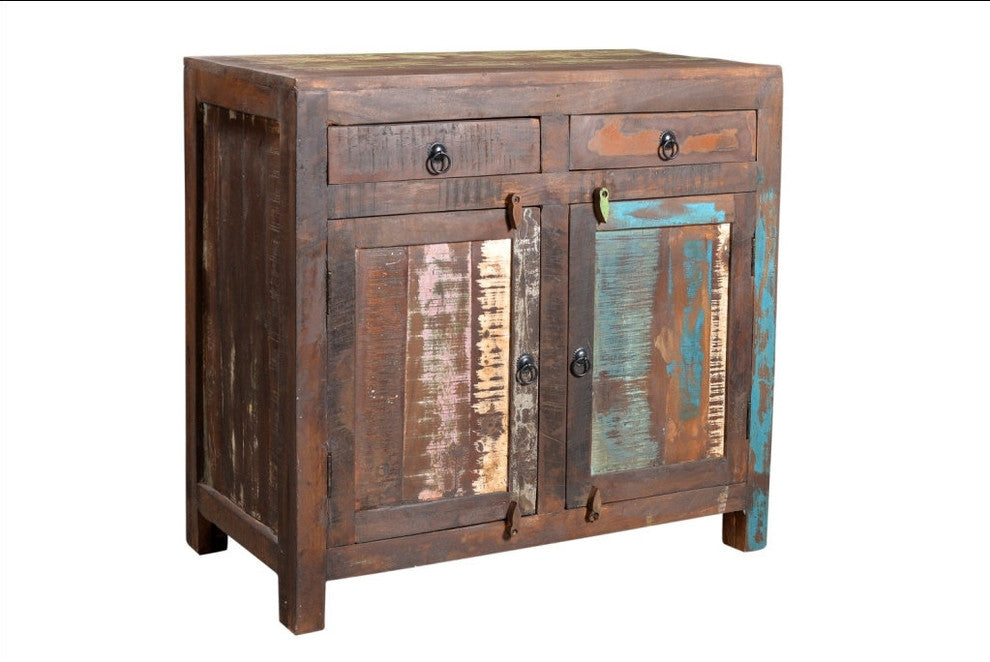 Timbergirl Reclaimed Wood 2 Door Sideboard