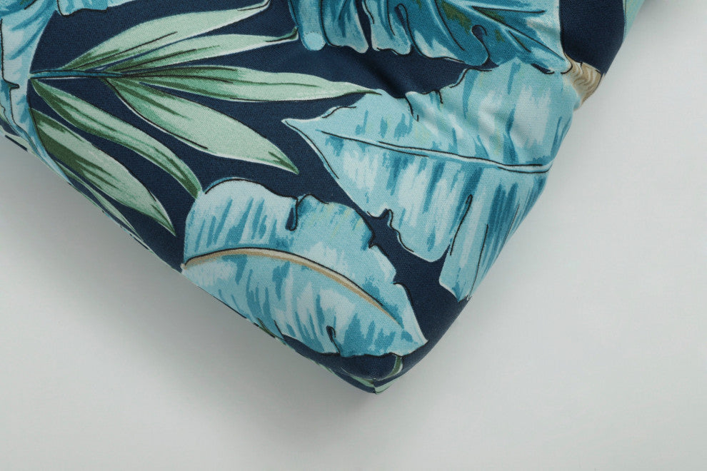 Tortola Midnight Blue Wicker Loveseat Cushion