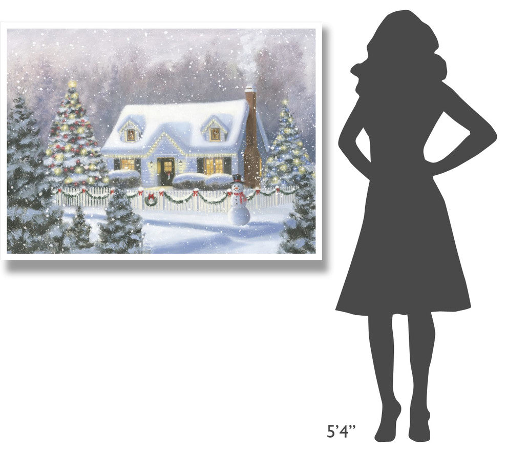 "Home for Christmas" Digital Paper Print by James Wiens, 50"x38"