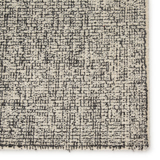 Jaipur Living Oland Handmade Solid Cream/Black Area Rug, 8'x10'
