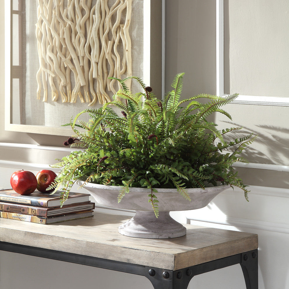 Uttermost Mabry Fern Centerpiece