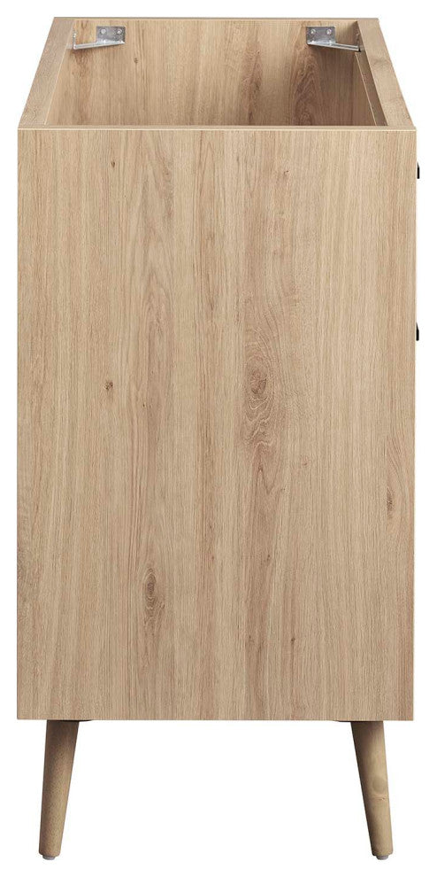 Maverick 36" Bathroom Vanity Cabinet, Sink Basin Not Included, Oak White