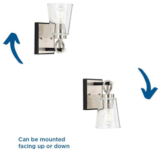 Cassell Collection Bath and Vanity Light, Brushed Nickel