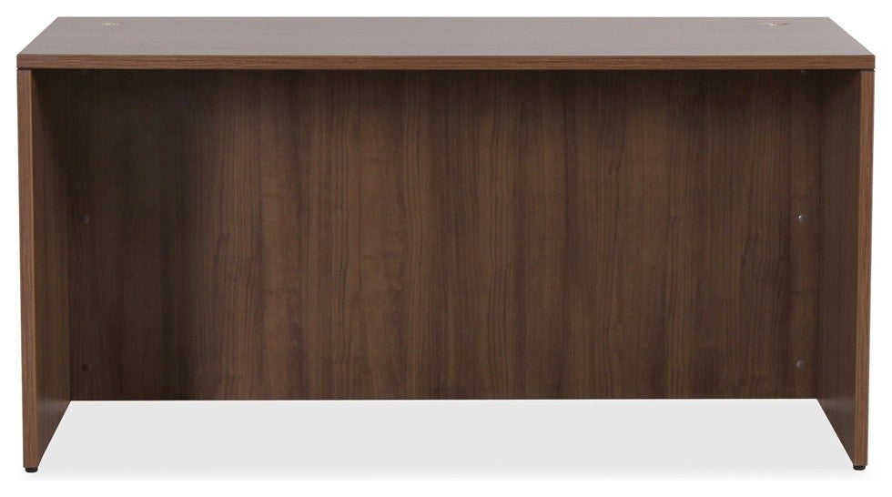Lorell Essentials Series Walnut Desk Shell, Top, 70.9"x35.4"x29.5"
