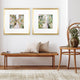 Flower Garden Path Wall Art, 2-Piece Set