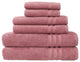 Denzi Towel Set, Tea Rose, 6 Piece