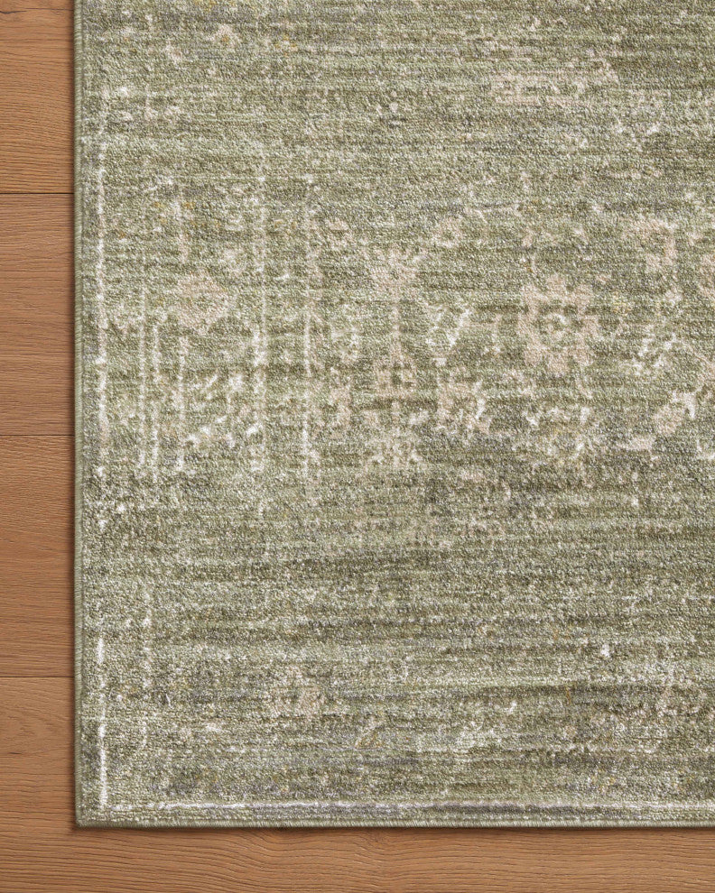 Loloi Indra Sage / Natural 2'-6" x 8'-0" Runner Rug