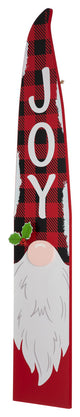 42"H Wooden Christmas Gnome Porch Sign