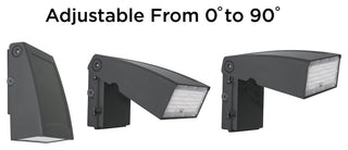 Poly 11" LED Outdoor, 120-277V, 60W, 3 CCT, Black