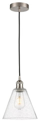 Innovations 616-1P-SN-GBC-84-LED 1-Light Mini Pendant, Brushed Satin Nickel