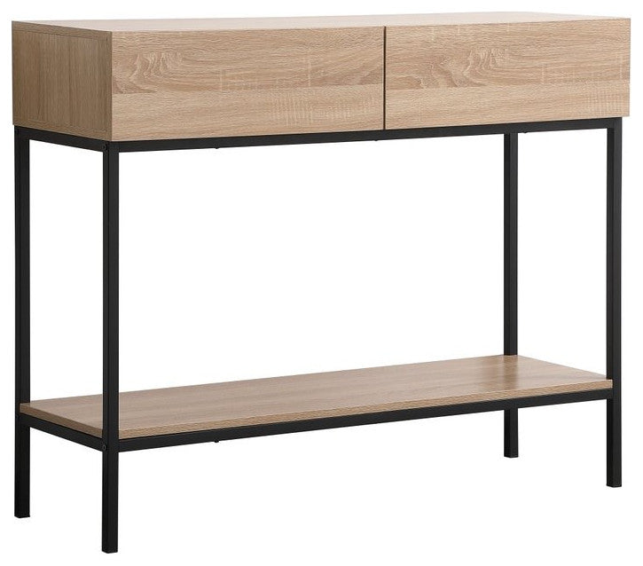 Elegant Decor AF110642MW 42 inch console table in mango wood