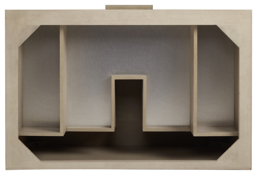 Emmeline 36" Single Vanity, Pebble Oak, Base Only - No Top
