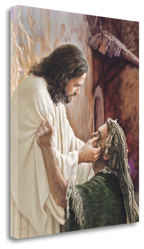"Through The Eyes Of Faith" By Mark Missman, Giclee Print on Gallery Wrap Canvas