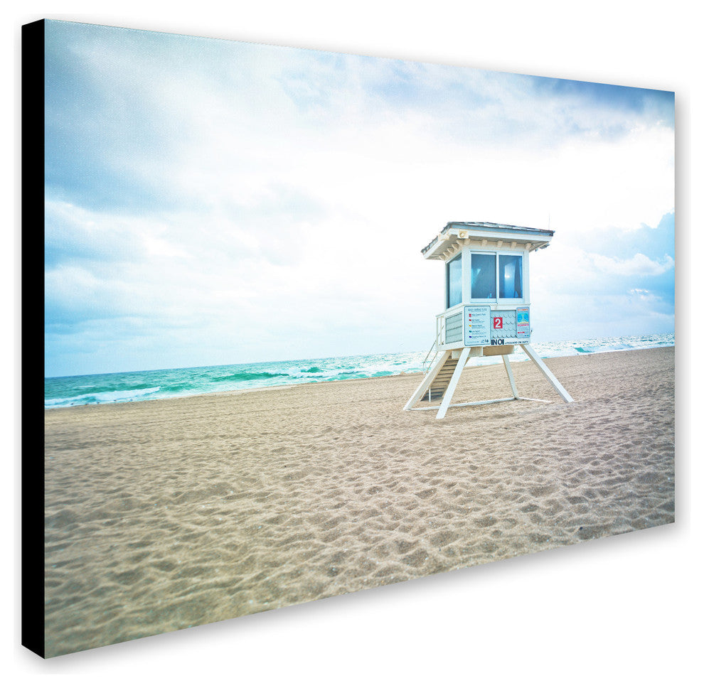 'Florida Beach Chair 2' Canvas Art by Preston