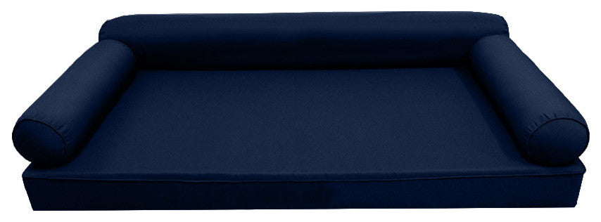 Style6 Full Size Pipe Trim Mattress Bolster Pillow Outdoor Slip Cover ONLY AD101