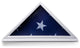 White Wood Memorial Flag Display Case