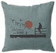 Image Pillow 16x16 Welcome Ranch Linen Ocean