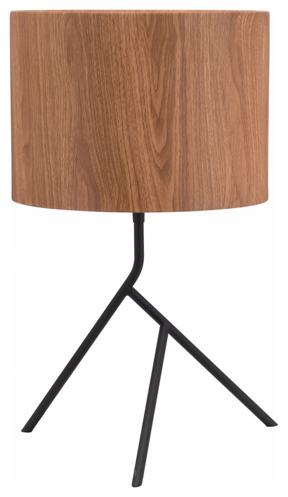 Brown and Black Treetop Table Lamp