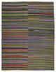 Rug N Carpet - Handmade Turkish 11' 11'' x 15' 7'' Modern Design Wool Kilim Rug