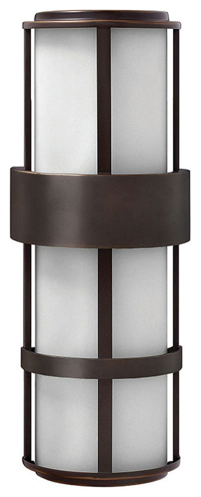 Hinkley Saturn Large Wall Mount Lantern, Metro Bronze