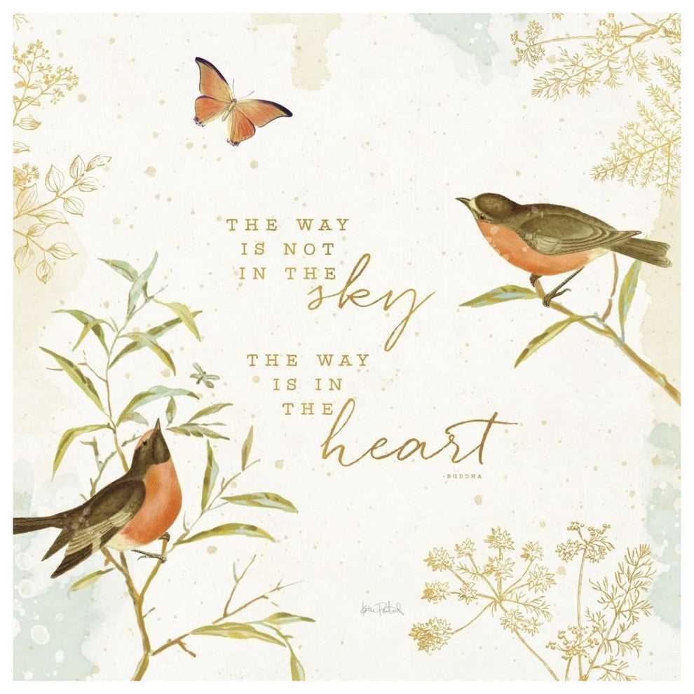 "Natures Wisdom II" Digital Paper Print by Katie Pertiet, 38"x38"