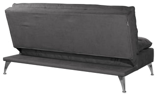 Sealy Santa Cruz Futon Sofa Convertible, Gray