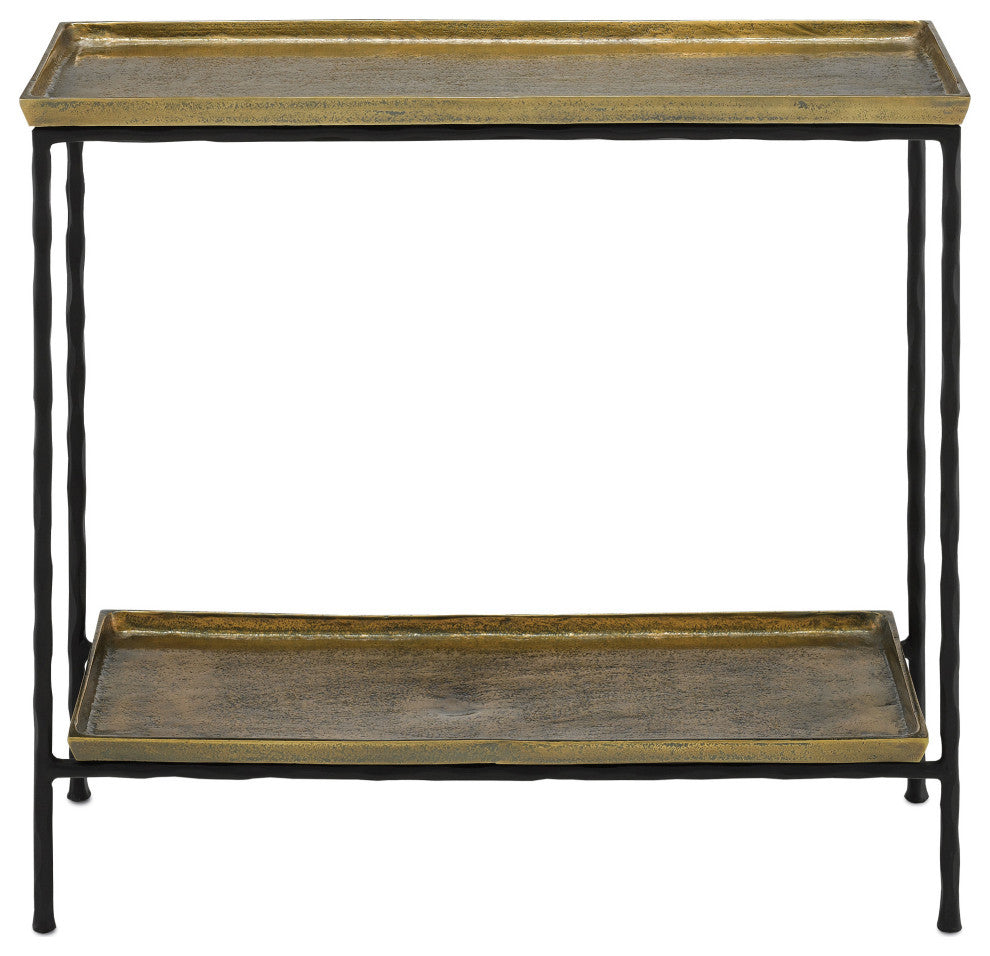 Boyles Brass Side Table