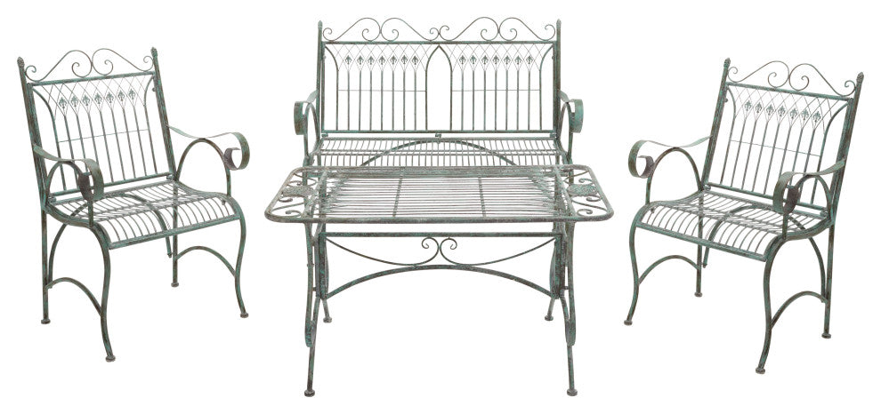 Safavieh Leah Indoor-Outdoor 4-Piece Set