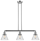 Innovations Lighting 213-Pn-G44-Led 3 Light Dimmable Led Island Light