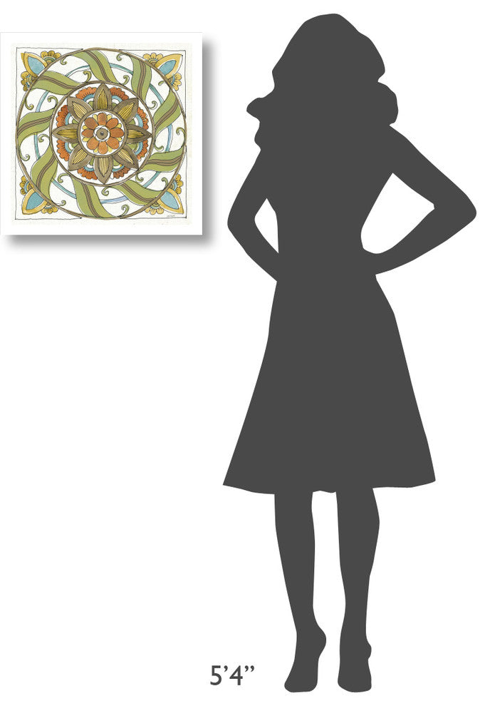 "Tuscan Elegance X" Digital Paper Print by Anne Tavoletti, 20"x20"
