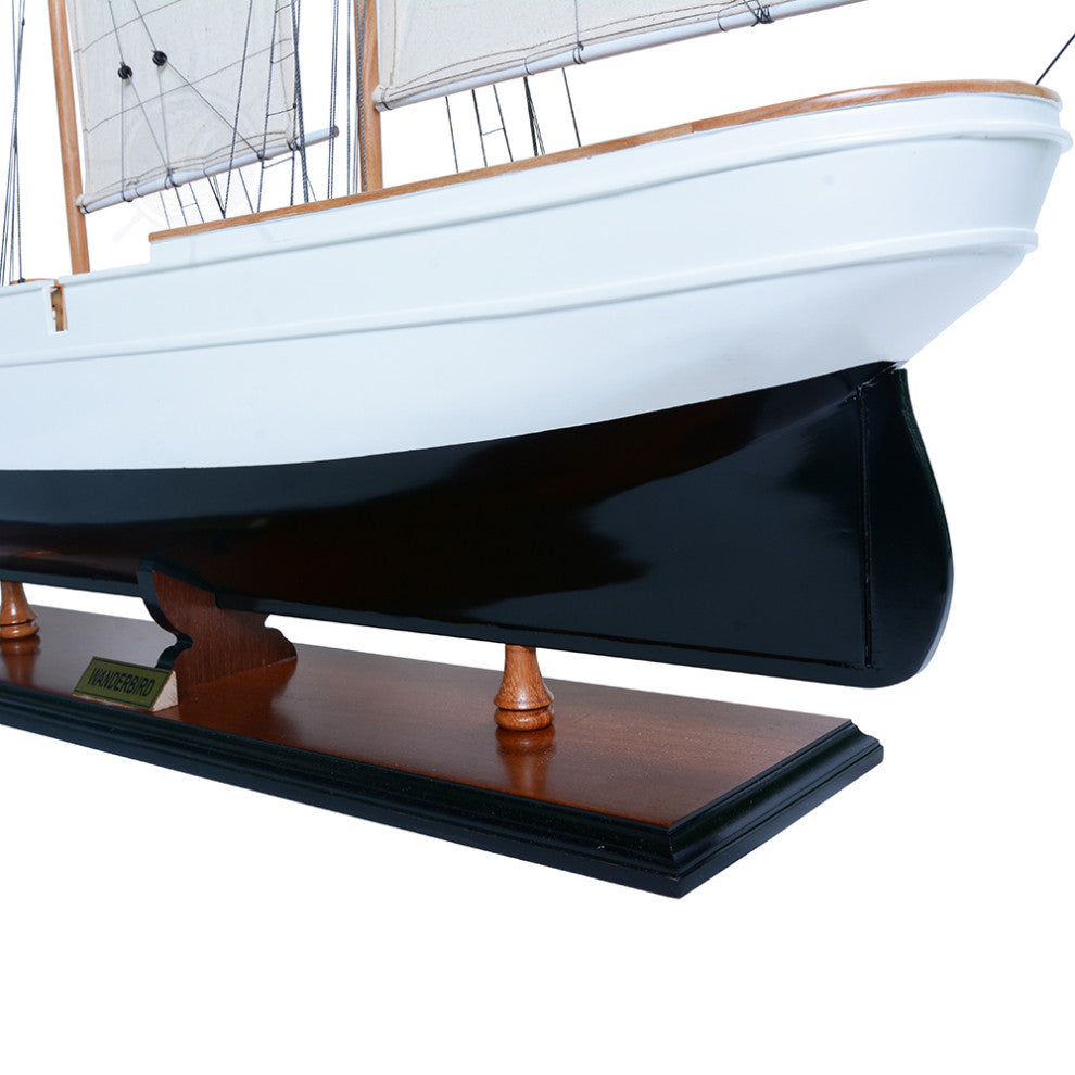 Wanderbird Wooden Handcrafted boat model