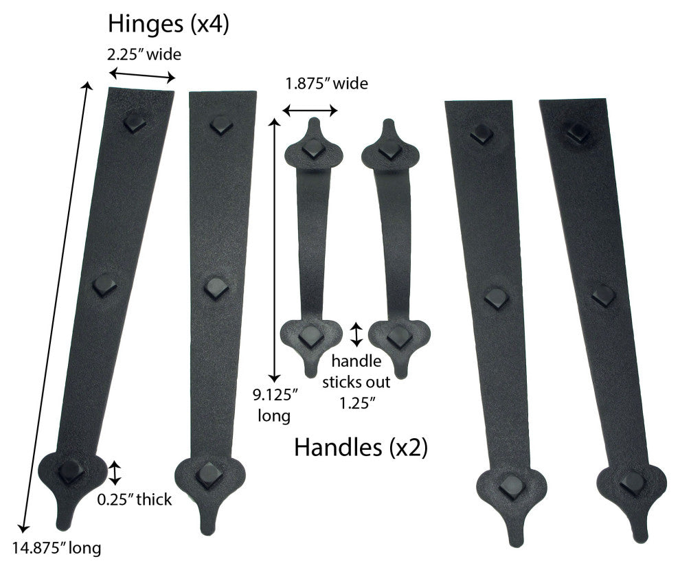 Hinge-It Decorative Garage Door Accents