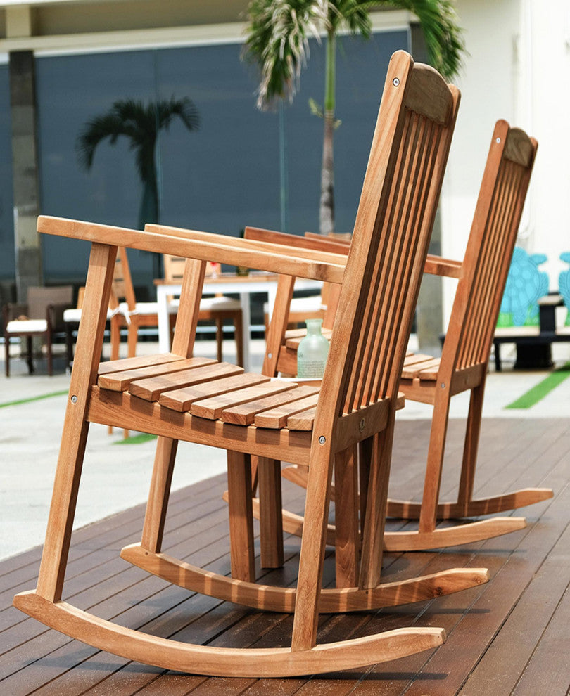 Monterey Teak Outdoor Rocker