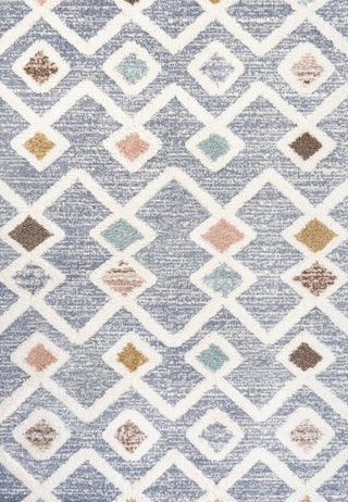 Monique Trellis High-Low Multi/Gray 3'x5' Area Rug