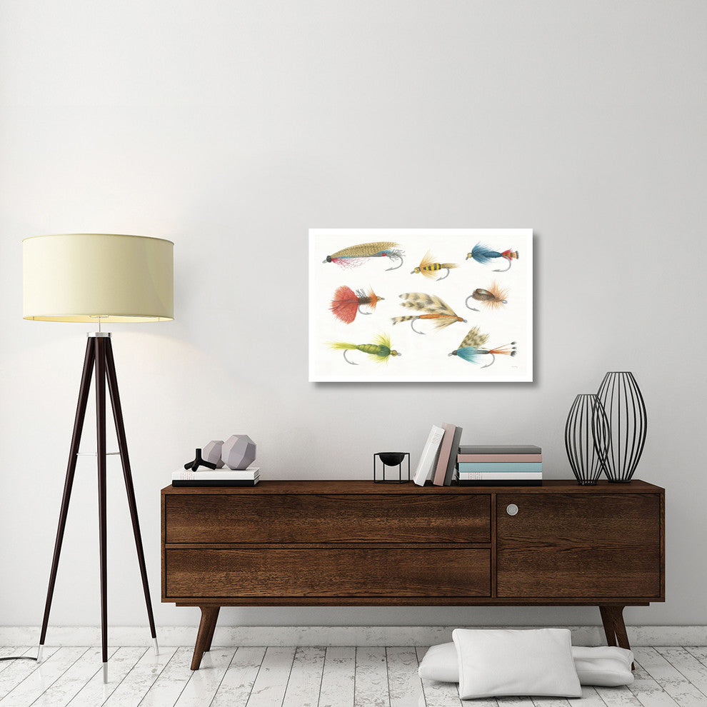 "Gone Fishin I" Digital Paper Print by Elyse DeNeige, 38"x26"