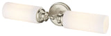 2 Light 5" Modern Gold Sconce