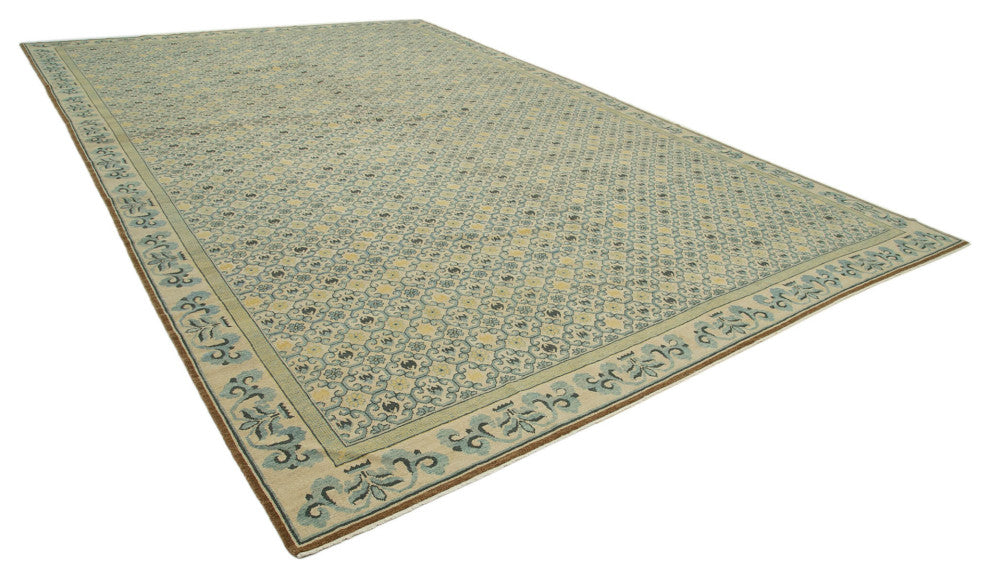 Rug N Carpet - Hand-Knotted Oriental 11' 11" x 17' 9" Oversize Oushak Area Rug