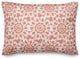 Coral Radial Shibori 14x20 Spun Poly Pillow