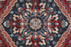 Weave & Wander Kezia Rug, True Red/River Blue, 7ft-9in x 10ft-6in